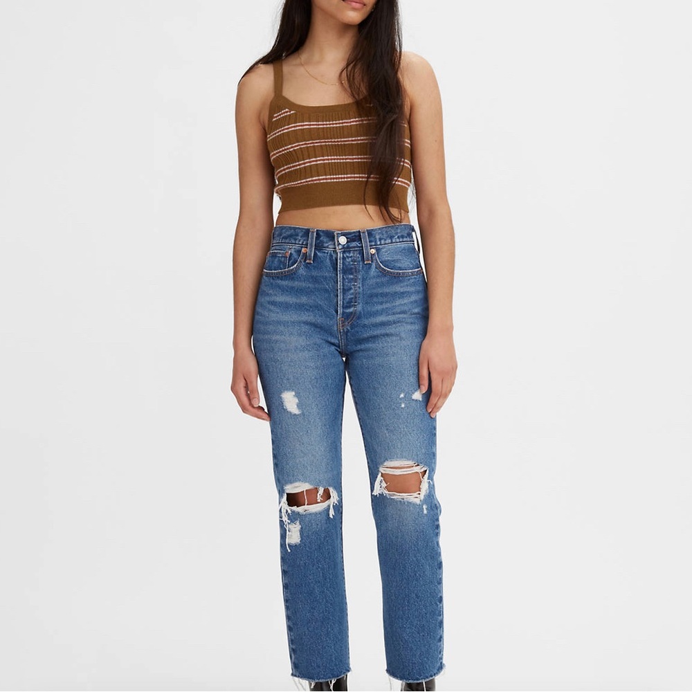 Levi’s Deconstructed Wedgie Jeans